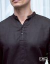 Linen Cotton Long Sleeve Shirt EMSACS0672LCLS1052
