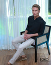 Linen Cotton Long Sleeve Shirt EMSACS0672LCLS1052