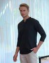 Linen Cotton Long Sleeve Shirt EMSACS0672LCLS1052