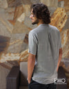 Linen Short Sleeve Shirt - EMSACS0696LSS1074