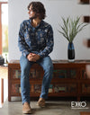 Linen Cotton Long Sleeve Shirt - EMSACS0699LCLS