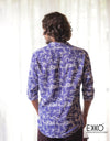 Linen Cotton Long Sleeve Shirt - EMSACS0701LCLS