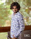 Linen Cotton Long Sleeve Shirt - EMSACS0701LCLS