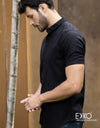 Linen Cotton Short Sleeve Shirt - EMSACS0706LCSS1091