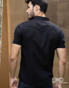 Linen Cotton Short Sleeve Shirt - EMSACS0706LCSS1091