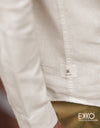 Linen Cotton Long Sleeve Shirt - EMSACS0708LCLS1098