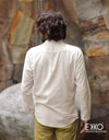 Linen Cotton Long Sleeve Shirt - EMSACS0708LCLS1098
