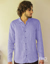 Linen Long Sleeve Shirt - EMSACS0712LLS1097