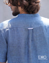 Linen Short Sleeve Shirt - EMSACS0713LSS1335