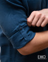 Linen Long Sleeve Shirt - EMSACS0732LLS1071