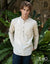 Linen Blend Long Sleeve Shirt EMSACS0733LCELS1648
