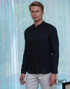 Linen Long Sleeve Shirt - EMSACS0734LLS1070