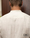 Linen Long Sleeve Shirt - EMSACS0740LLS1078