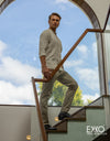 Linen Long Sleeve Shirt - EMSACS0740LLS1078