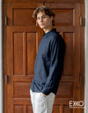 Linen Cotton Long Sleeve Shirt - EMSACS0741LCLS1647