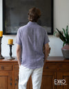 Linen Short Sleeve Shirt - EMSACS0756LSS1097