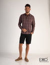 Cotton Long Sleeve Shirt - EMSACS0758CLS1354