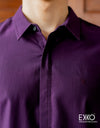 Cotton Long Sleeve Shirt - EMSACS0759CLS1352