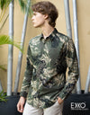 Linen Cotton Long Sleeve Shirt - EMSACS0766LCLS1651