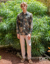 Linen Cotton Long Sleeve Shirt - EMSACS0766LCLS1651
