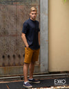 Linen Short Sleeve Shirt - EMSACS0767LSS1622