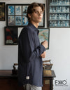 Linen Long Sleeve Shirt - EMSACS0768LLS1645