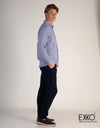 Linen Long Sleeve Shirt - EMSACS0776LLS1356