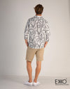 Linen Cotton Long Sleeve Shirt - EMSACS0782LCLS1650