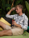 Linen Cotton Long Sleeve Shirt - EMSACS0782LCLS1650
