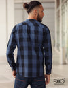 100% Cotton Long Sleeve Shirt- EMSACS0582CLS0976