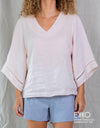 Cambria Top - 100% Linen