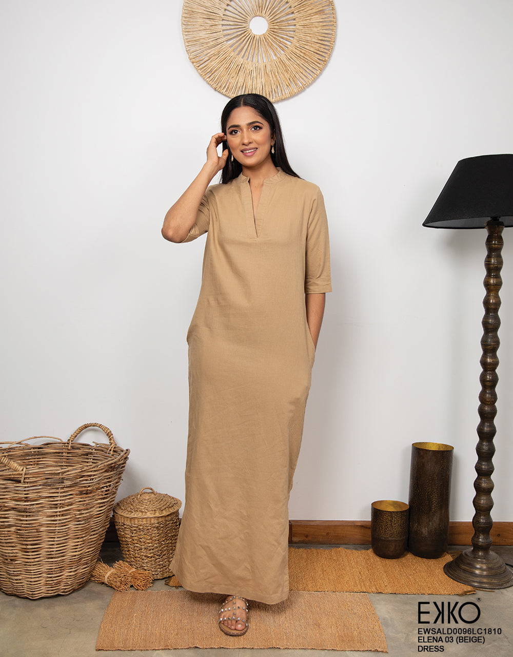 Elena 03 Dress - Linen Blend Elena 03 Dress - Linen Blend