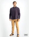 Cotton Long Sleeve Shirt - EMCC0549SLS956