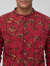 Linen Cotton Long Sleeve Shirt - EMSACS0699LCLS1066