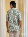 Linen Cotton Long Sleeve Shirt - EMSACS0783LCLS1377