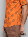 Cotton Blend Short Sleeve Shirt EMSACS0788CESS1759