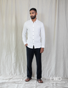 Linen Long Sleeve Shirt - EMSACS0793LLS1754