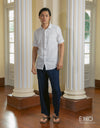 Linen Short Sleeve Shirt EMSACS0801LSS1754