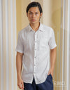 Linen Short Sleeve Shirt EMSACS0801LSS1754