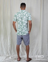 Linen Cotton Short Sleeve Shirt EMSACS0802LCSS1377