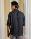 Linen Long Sleeve Shirt - EMSACS0819LLS1070