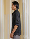 Linen Long Sleeve Shirt - EMSACS0819LLS1070