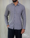 Linen Cotton Long Sleeve Shirt - EMSACS0808LCLS1742