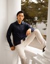 Cotton Long Sleeve Shirt EMSACS0813CLS1366