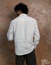 Linen Long Sleeve Shirt - EMSACS0819LLS1754
