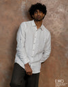 Linen Long Sleeve Shirt - EMSACS0819LLS1754