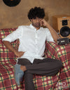 Linen Long Sleeve Shirt - EMSACS0819LLS1754