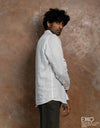Linen Long Sleeve Shirt - EMSACS0819LLS1754