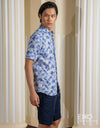 Linen Short Sleeve Shirt - EMSACS0822LSS1593