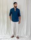 Linen Long Sleeve Shirt - EMSACS0824LLS1071